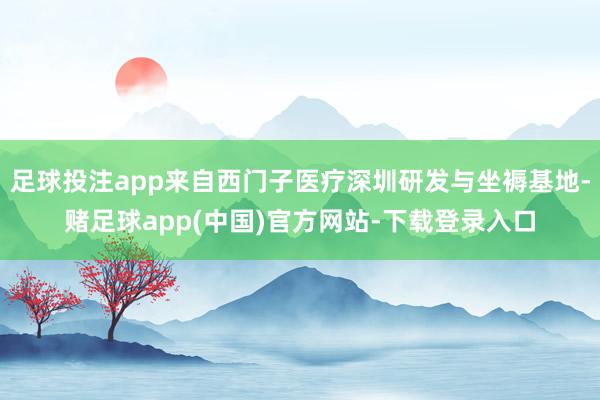 足球投注app来自西门子医疗深圳研发与坐褥基地-赌足球app(中国)官方网站-下载登录入口